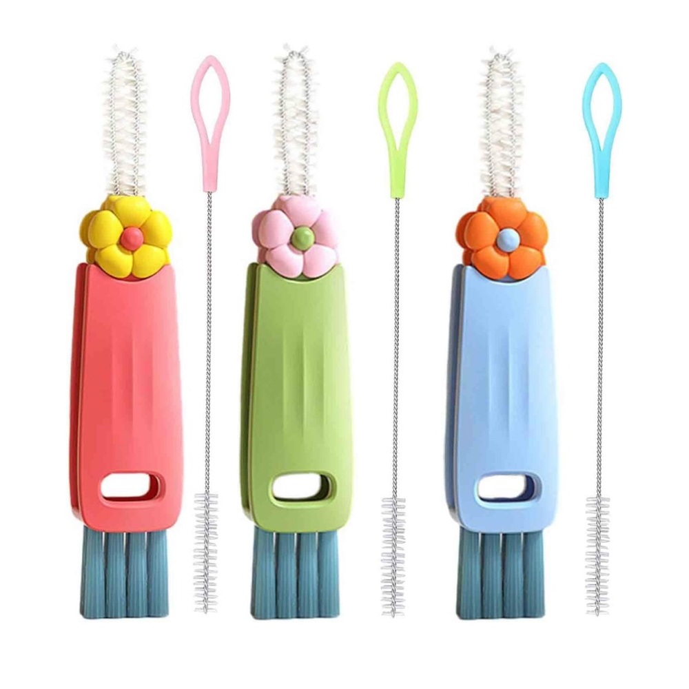 3 in 1 Cup Lid Cleaning Brush & Straw Cleaner Set 🆕 - Picture 9 of 9